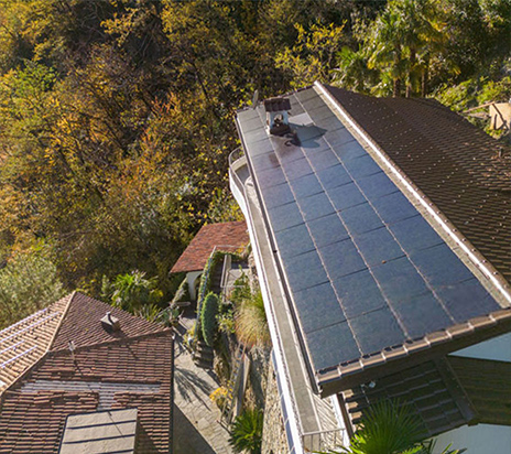 20 кВт автономна сонячна панельна система для приватного будинку в Швейцарії