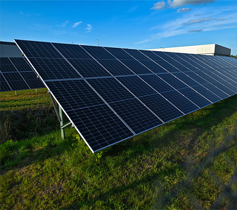Комплект системи сонячної енергії в Сількеборзі, Данія.